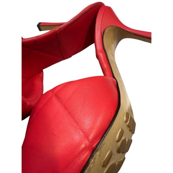 Bottega Veneta Padded Mule in Berry Pink. Size 39 (8.5-9) - Picture 5 of 10